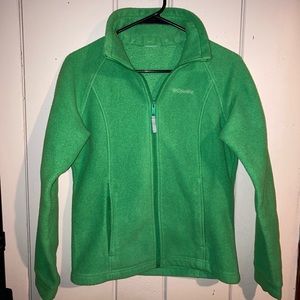 Womens Columbia Collared Zip up Shirt